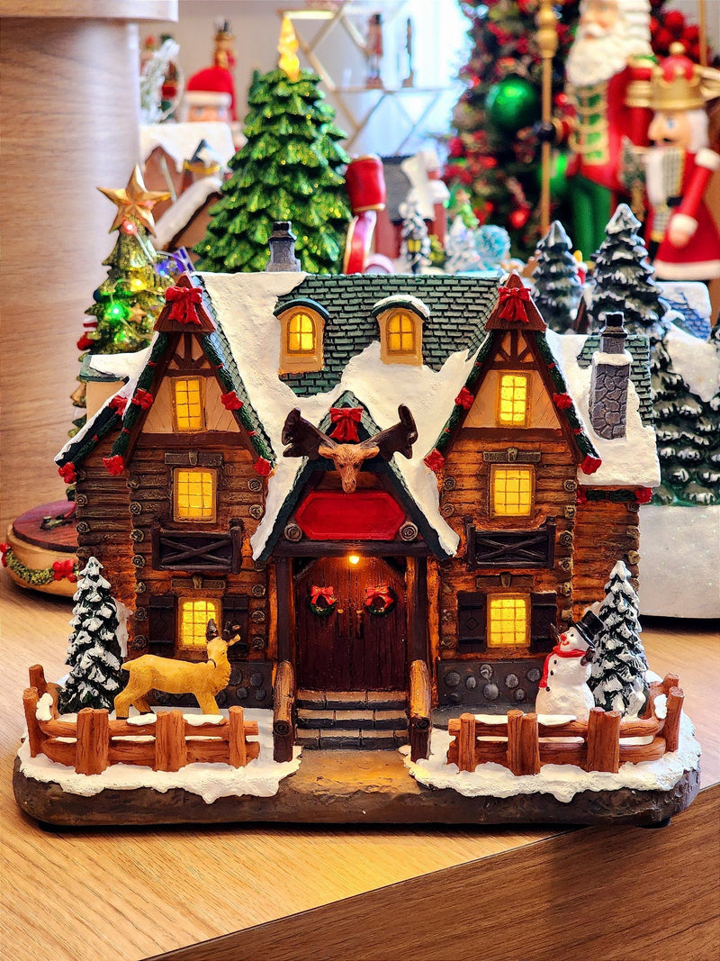 CENÁRIO VILA NATALINA CHALÉ NEVADO 21CM  - PRÉ VENDA 2025