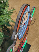 PLACA LUZ INFINITA PAPAI NOEL 59CM