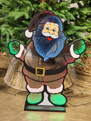 PLACA LUZ INFINITA PAPAI NOEL 59CM