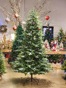 ÁRVORE PINHEIRO NEVADO SUPER REALISTA NASHVILLE 2614 GALHOS 2,25CM